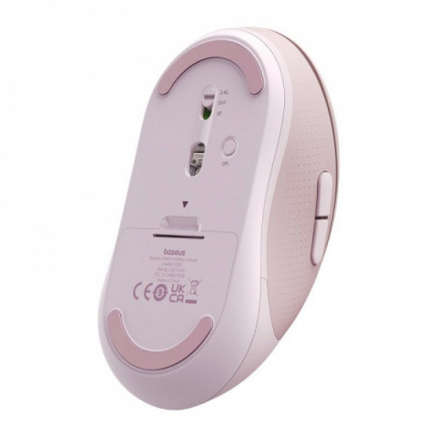 Бездротова Комп'ютерна Миша Baseus F02 Ergonomic Wireless Mouse (without Battery) pink Купити в Україні