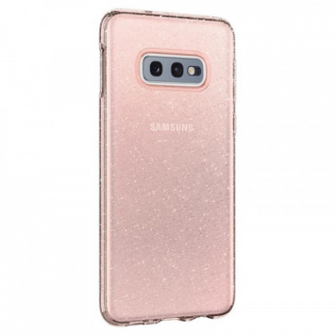 Чохол-накладка Spigen Liquid Crystal Glitter для Samsung Galaxy 10e SM-G970 Rose Quartz (609CS25835)