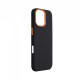 Чохол ArmorStandart LikeCarbon2 SE MagCase для Apple iPhone 17 Kevlar Black Orange (ARM89163)