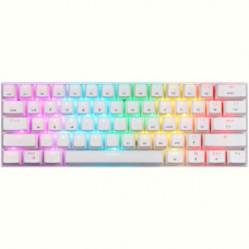 Клавіатура бездротова Motospeed SK62 Outemu Red White (mtsk62wmr)