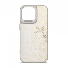 Чохол Harder Snake Pattern для Apple iPhone 14 Pro Max White Cream (ARM76813)