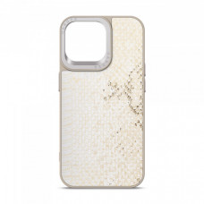 Чохол Harder Snake Pattern для Apple iPhone 14 Pro Max White Cream (ARM76813)