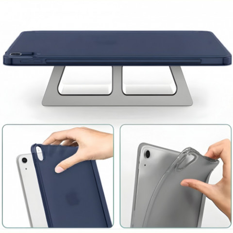 Чохол-книжка BeCover Tri Fold Hard для Apple iPad Air 11" M4 2026 Deep Blue (715243)