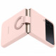 Чохол-накладка Samsung Silicone Cover with Ring для Samsung Galaxy Flip 4 SM-F721 Pink (EF-PF721TPEGUA)