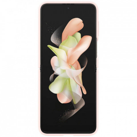 Чохол-накладка Samsung Silicone Cover with Ring для Samsung Galaxy Flip 4 SM-F721 Pink (EF-PF721TPEGUA)