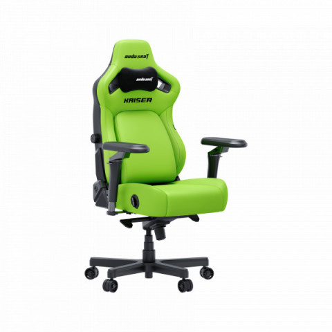 Крісло геймерське ігрове Anda Seat Kaiser 4 V2 Size XL Cyber Green PVC (AD12YDDC-XLL-20-C-PV/C-03) Купити в Україні