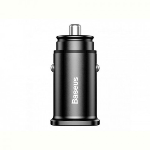 Автомобільний зарядний пристрій Baseus Square Metal (2USB, 5A) 30W Black (CCALL-DS01)