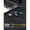 Концентратор Cabletime USB Type C - 4 Port USB 3.0, 0.15 cm (CB02B)