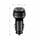 Автомобільний зарядний пристрій ColorWay 2USB (Type-C PD65W + USB QC3.0 18W) 83W Black (CW-CHA068PD-BK)
