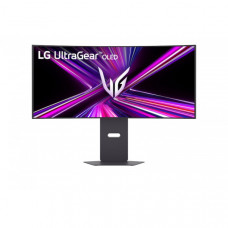 Монітор LG 34" 34GX900A-B 2xHDMI, DP, USB-C, MM, OLED, 3440x1440, 240hz, 0.03ms, DCI-P3 98.5%, CURVED, G-SYNC, FreeSync, HAS, HDR400