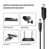 Кабель ColorWay для роутера 9V (USB -DC 5.5х2.5mm) 1 м, Black (CW-CBUD066-BK)