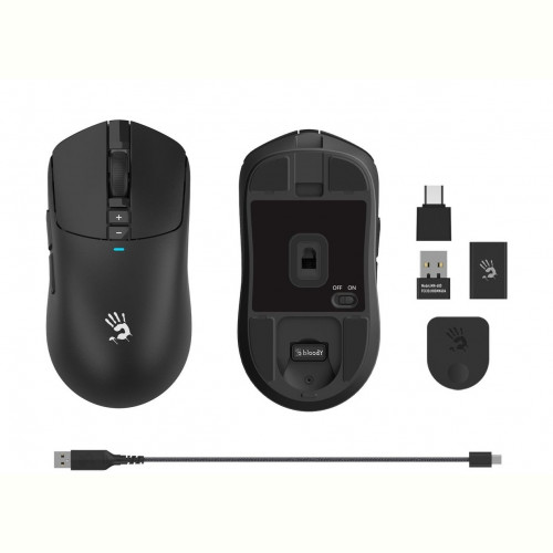 Миша бездротова A4Tech Bloody R72 Ultra Black