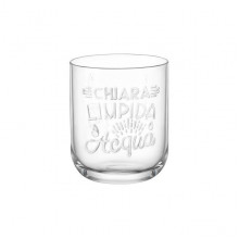 Склянка низька Bormioli Rocco Graphica, 395мл, скло, прозорий