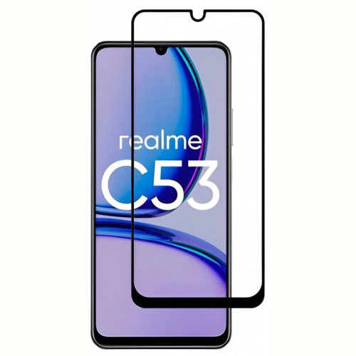 Захисне скло BeCover для Realme C53 Black (710105)