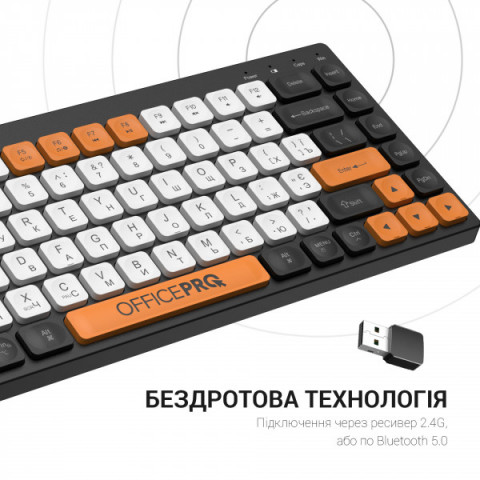 Клавіатура бездротова OfficePro (SK955B) Купити в Україні