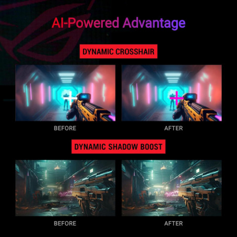 Монітор Asus 27" ROG Strix XG279CNS HDMI, DP, USB-C, IPS, 380Hz, 0.3ms, sRGB 110%, AdaptiveSync, Pivot, HDR400