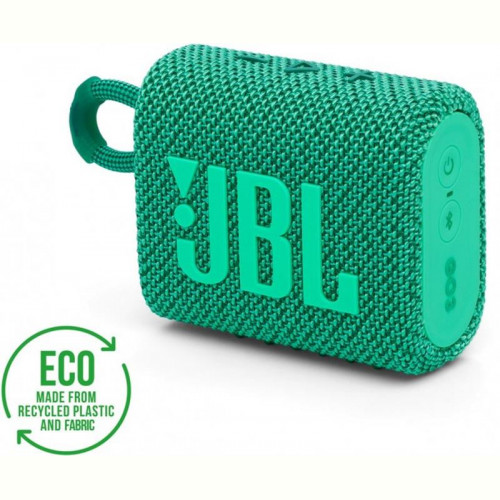 Акустична система JBL GO 3 Eco Green (JBLGO3ECOGRN)