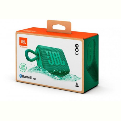 Акустична система JBL GO 3 Eco Green (JBLGO3ECOGRN)