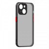 Чохол-накладка Armorstandart Frosted Matte для Apple iPhone 14 Black (ARM64473)