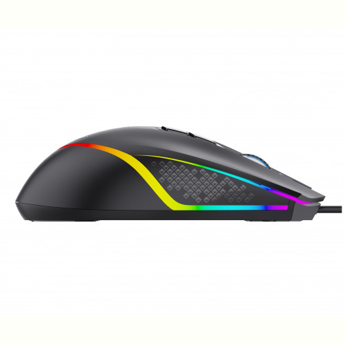 Мишка Aula F805 Wired gaming mouse with 7 keys Black (6948391212906)