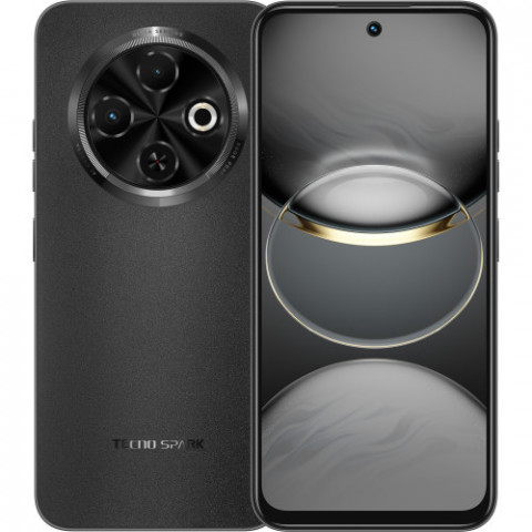 Смартфон Tecno Spark 30C (KL5n) 4/128GB Orbit Black (4894947051746)