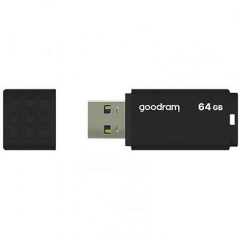 Флеш-накопичувач USB3.2 64GB Goodram UME3 Black (UME3-0640K0R11)