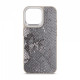 Чохол Harder Snake Pattern для Apple iPhone 15 Pro Max Grey Silver (ARM76804)