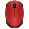 Мишка бездротова Logitech M171 (910-004641) Red/Black USB