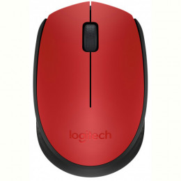 Мишка бездротова Logitech M171 (910-004641) Red/Black USB