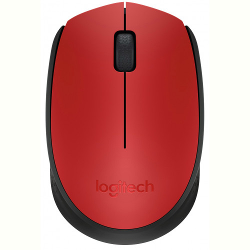 Мишка бездротова Logitech M171 (910-004641) Red/Black USB