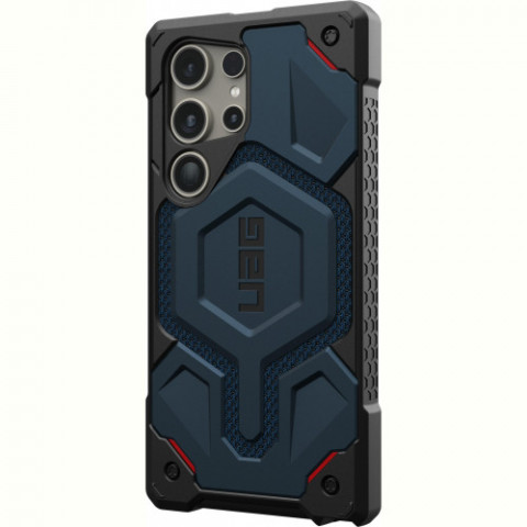 Чохол-накладка Urban Armor Gear Monarch Pro для Samsung Galaxy S24 Ultra SM-S928 Kevlar Black (214416113940)
