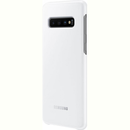 Чохол-накладка Samsung LED Cover для Samsung Galaxy S10 SM-G973 White (EF-KG973CWEGRU)