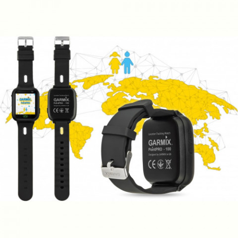 Дитячий смарт-годинник Garmix PointPRO-100 WiFi Black
