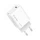 Мережевий зарядний пристрій ColorWay GaN Mini 65W PD Port PPS USB-C White (CW-CHS049PD-WT)