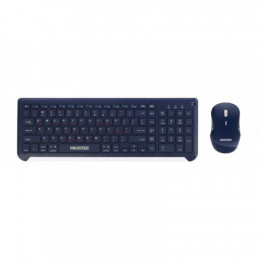 Комплект (клавіатура, миша) Maxxter KMS-WCM-01BL-UA Dark Blue