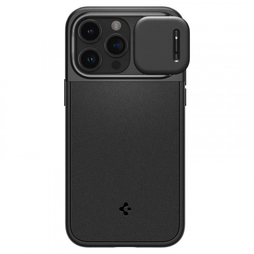 Чохол-накладка Spigen Optik Armor MagFit для Apple iPhone 15 Pro Black (ACS06738)