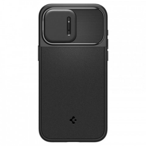 Чохол-накладка Spigen Optik Armor MagFit для Apple iPhone 15 Pro Black (ACS06738)