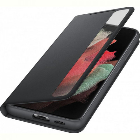 Чохол-книжка Samsung Smart Clear View Cover для Samsung Galaxy S21 Ultra SM-G998 Black (EF-ZG998CBEGRU)
