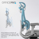 Крісло офісне OfficePro OC950G Grey Купити в Україні