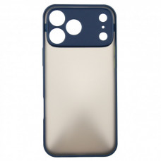 Чохол-накладка Dengos Matt для iPhone 17 Pro Max Blue (DG-TPU-MATT-172)