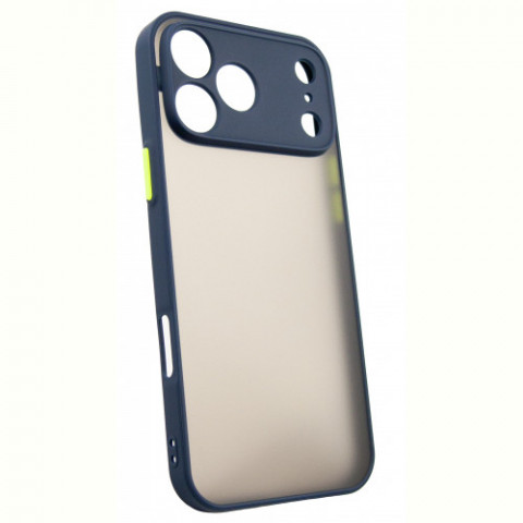 Чохол-накладка Dengos Matt для iPhone 17 Pro Max Blue (DG-TPU-MATT-172)