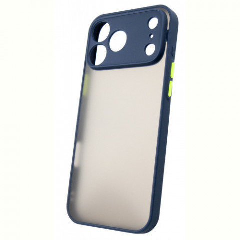 Чохол-накладка Dengos Matt для iPhone 17 Pro Max Blue (DG-TPU-MATT-172)