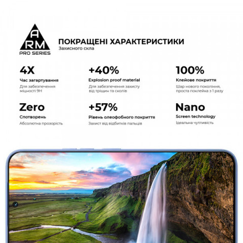 Захисне скло ArmorStandart Pro для Tecno Spark 40 Pro 4G (ARM87519)