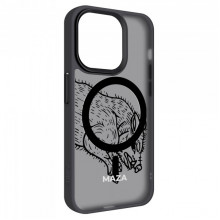 Чохол ArmorStandart Uniq Magsafe для Apple iPhone 15 Pro Maza Boar 2 Black (ARM76327)