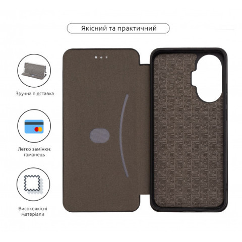 Чохол-книжка ArmorStandart G-Case для Xiaomi Poco F7 Black (ARM80358)