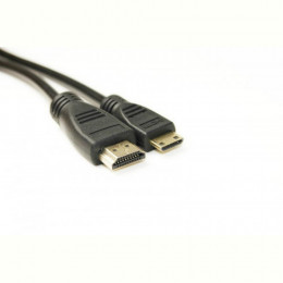 Кабель PowerPlant (KD00AS1273) HDMI-miniHDMI v1.4, 2м, Black