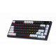 Бездротова механічна клавіатура GamePro Asgard Valhalla Pro (MK160B-D-Pro) 75% Rainy switches Купити в Україні