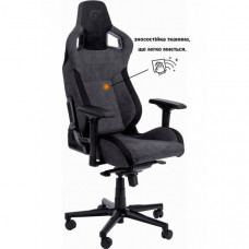 Геймерське крісло GT Racer X-8005 Dark Gray/Black Suede