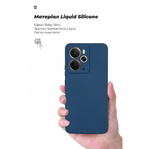 Чохол ArmorStandart ICON для Realme 14 5G Camera cover Dark Blue (ARM83643)