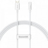 Кабель Baseus Superior USB-USB Type-C, 5A, 100W, 1м White (CAYS001302)